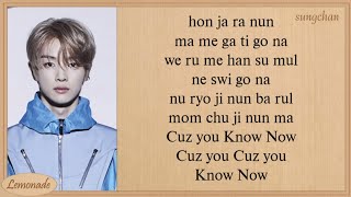 NCT U  Know Now Easy Lyrics [upl. by Namas]