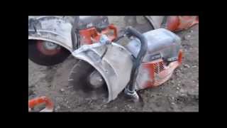 Husqvarna K750 Perfect concrete cut off saw husqvarna [upl. by Noissap473]