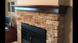 Build A Fireplace Mantel [upl. by Odom]