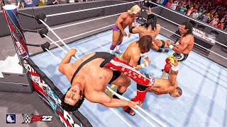 WWE 2K22 30 quotLegendsquot Royal Rumble Match [upl. by Fonseca]