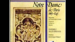 French Medieval Sacred Polyphony Perotin  Organum Alleluia nativitas [upl. by Eiser681]