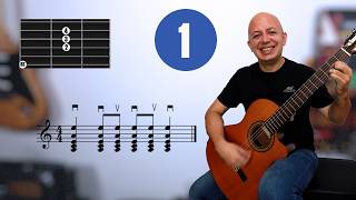 Curso de acordes para guitarra Lección 1  ACORDES BÁSICOS [upl. by Wandie]