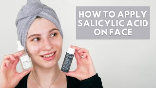 How to Apply Salicylic Acid on Face [upl. by Ennobe]