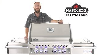 Napoleon Prestige Pro Gas Grills Review  BBQGuys Expert Overview [upl. by Aivataj]