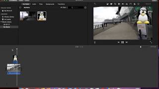 iMovie How to add Pictures over your Video [upl. by Issiah]