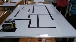 Robot Maze Solver using Arduino [upl. by Etnovad]