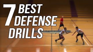 The 7 Best Defense Drills For Basketball  From Top Defensive Expert [upl. by Nysilla54]