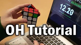 Rubiks Cube How To Solve One Handed OH [upl. by Juana225]