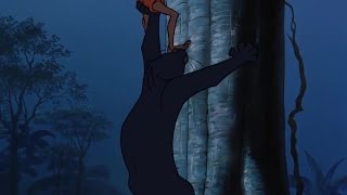 The Jungle Book ♪ Mowgli and Bagheera in the tree HD ♥ Cartoon For Kids [upl. by Inoliel805]