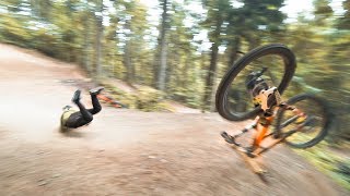 Backflip Challenge on Downhillbike SickSeries 57 [upl. by Idnir466]