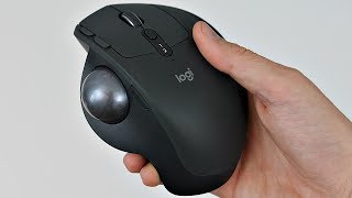 Best Ergonomic Mouse Logitech MX ERGO Overview [upl. by Iago275]