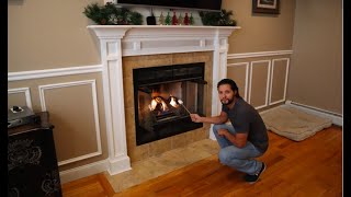 diy fireplace mantel [upl. by Nicolle]