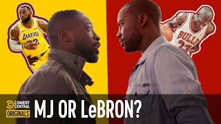 Who’s the GOAT LeBron or Jordan [upl. by Obeng400]