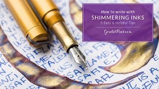 How to Write with Shimmering Inks [upl. by Markiv]