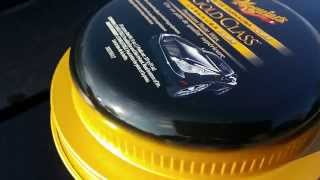 Review Meguiars Gold Class Carnuba Paste Wax [upl. by Irreg790]