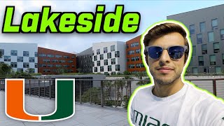 THE BEST COLLEGE DORMS EVER LAKESIDE VILLAGE TOUR  UNIVERSITY OF MIAMI [upl. by Akers]