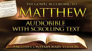 Holy Bible Matthew 1 to 28  Full Contemporary English With Text [upl. by Shawn]