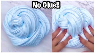 Conditioner Slime 🦋 How To Make No Glue Conditioner Slime [upl. by Lledrev]