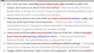 How To Edit Copy Editing Tutorial 1 [upl. by Suedama]