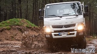 2014 FUSO Canter 4x4  Press Launch InCab [upl. by Katy]