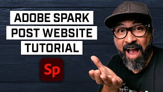 Adobe Spark Post Full Walkthrough Tutorial 2021 [upl. by Madlen]