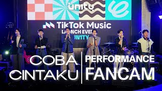 UN1TY  Coba Cintaku Performance Fancam [upl. by Byrne717]