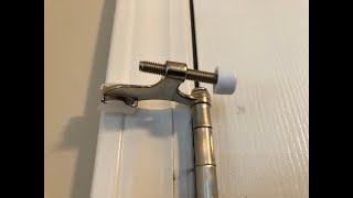 How To Install A Door Stop On Hinge Pin [upl. by Odin361]