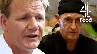 Ramsay Teaches Professional Chef to Cook  Ramsays Kitchen Nightmares [upl. by Cathey]