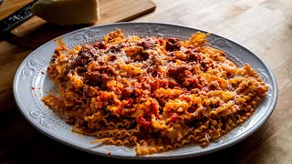 SECRET SPICY ITALIAN SAUSAGE RAGU RECIPE [upl. by Warden]