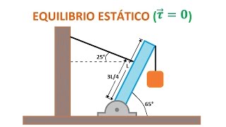 Equilibrio de Cuerpo Rígido Torque [upl. by Aihsercal688]