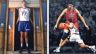 The Tallest NBA Player Ever  Gheorghe Mureșan [upl. by Dammahum]