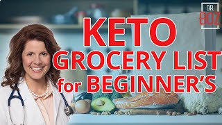 🥑🥩🥚Keto Grocery List for Beginners 🥑🥩🥚 [upl. by Earlene]