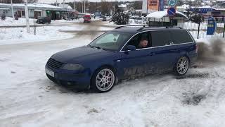 VW Passat b5519tdi131pdgtb2260vkexhaust 25’’popcorn [upl. by Ahselak]