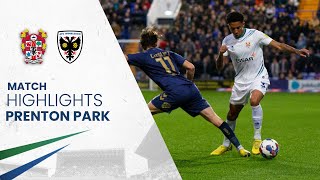 Match Highlights  Tranmere Rovers v AFC Wimbledon [upl. by Leatrice]