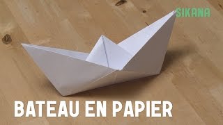 Tuto  comment faire un bateau en papier [upl. by Alper]