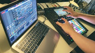 AKAI FORCE  Controlling Ableton Live [upl. by Fayina889]