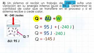 PRIMERA LEY DE LA TERMODINÁMICA [upl. by Beauregard]