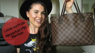 Louis Vuitton Neverfull PM Review [upl. by Llerihs]