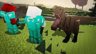 Surviving Dinosaurs in Minecraft [upl. by Linson]