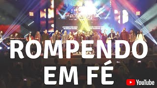 Rompendo em fé  Playback com letra  Comunidade Zona Sul [upl. by Alrep592]