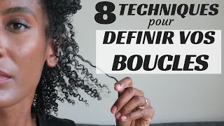 8 TECHNIQUES POUR DÉFINIR VOS BOUCLES  Olivia Rose [upl. by Ungley]