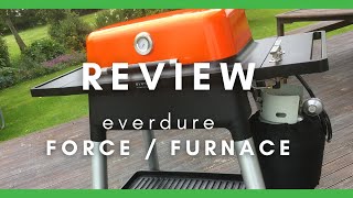 Review  Everdure Force Furnace gas BBQ  Grill [upl. by Gnourt937]