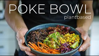 The POKE BOWL Recipe to make EVERY WEEK [upl. by Ellesij]