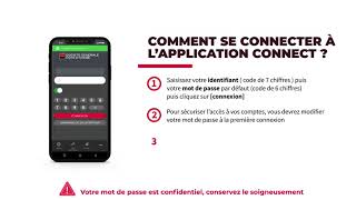 SGCI CONNECT  Comment se connecter à lapplication CONNECT [upl. by Ecirpak888]