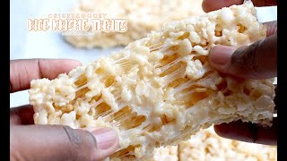 CRISPY amp GOOEY RICE KRISPIE TREATS  KINGCOOKSCOM [upl. by Ycniuq]