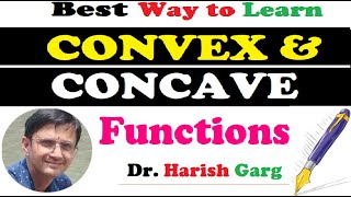 Convex and Concave Functions [upl. by Bilbe]