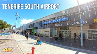 TENERIFE AIRPORT  SOUTH AIRPORT4K [upl. by Boor55]