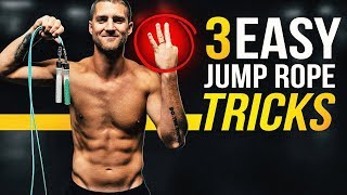 3 Easiest Jump Rope Tricks For Beginners [upl. by Adlare406]