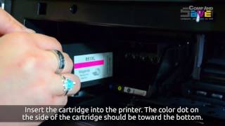 HP 950XL amp HP 951XL Ink Cartridges Installation [upl. by Swarts792]