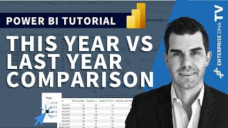 This Year VS Last Year Time Comparisons amp Differences In Power BI [upl. by Yonah]